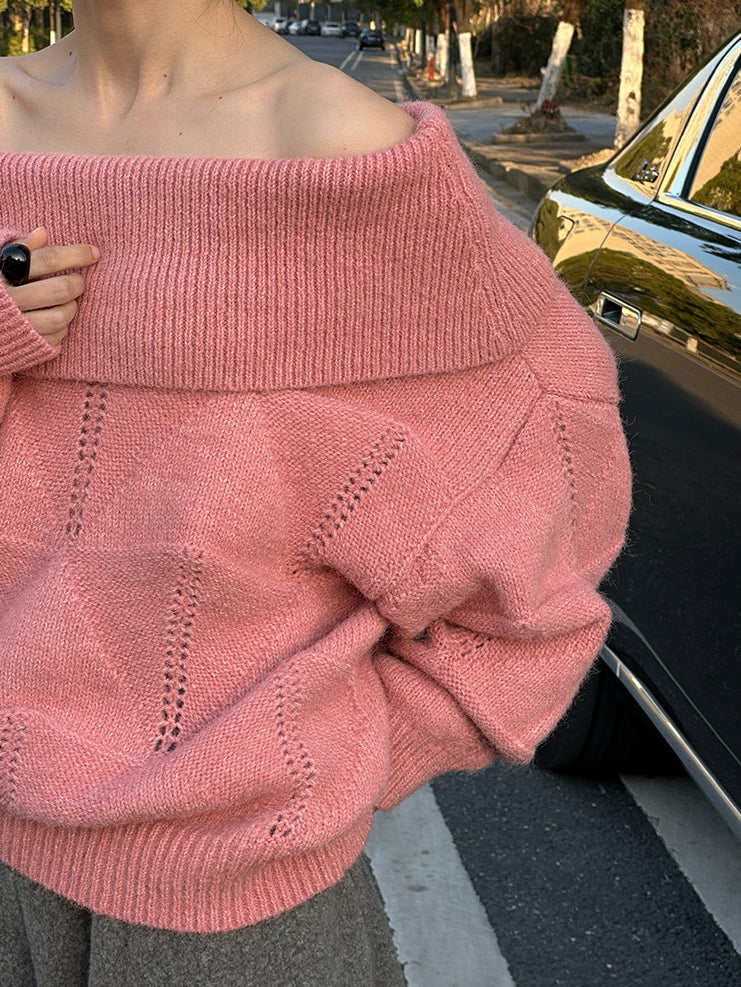 Off-The-Shoulder Knit Tops_BDHL8136