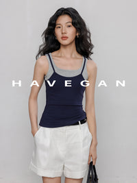 Faux Two-Piece Tops_BDHL7235