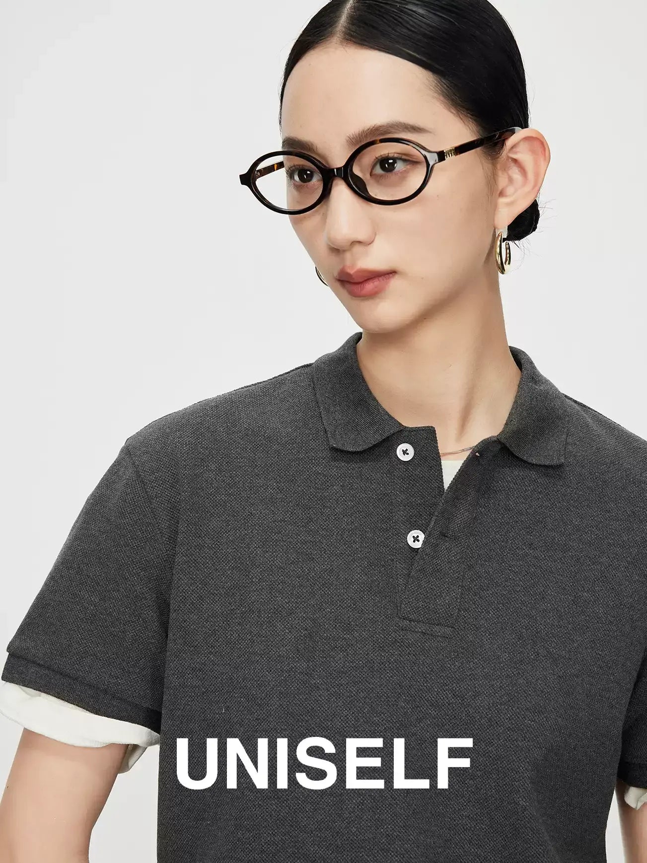 Simple Design Polo Shirt_BDHL7590