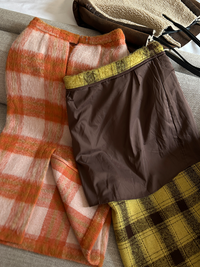 Slimming Plaid Straight Skirt_BDHL6740