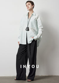 Thin Loose Silhouette Shirts_BDHL6357