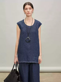 Sleeveless Top Or Straight Pants_BDHL7293