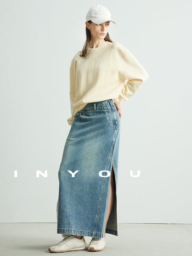 Relaxed Letter Sweat Tops_BDHL6937