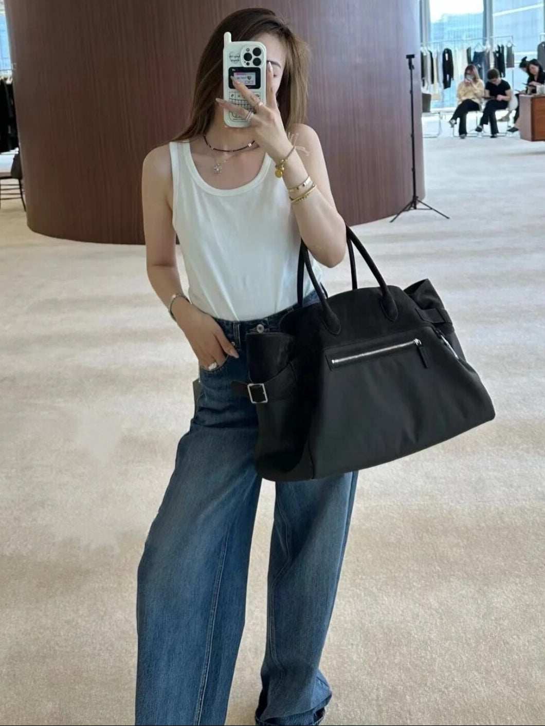 Large Leather Tote Bag_BDHL8032