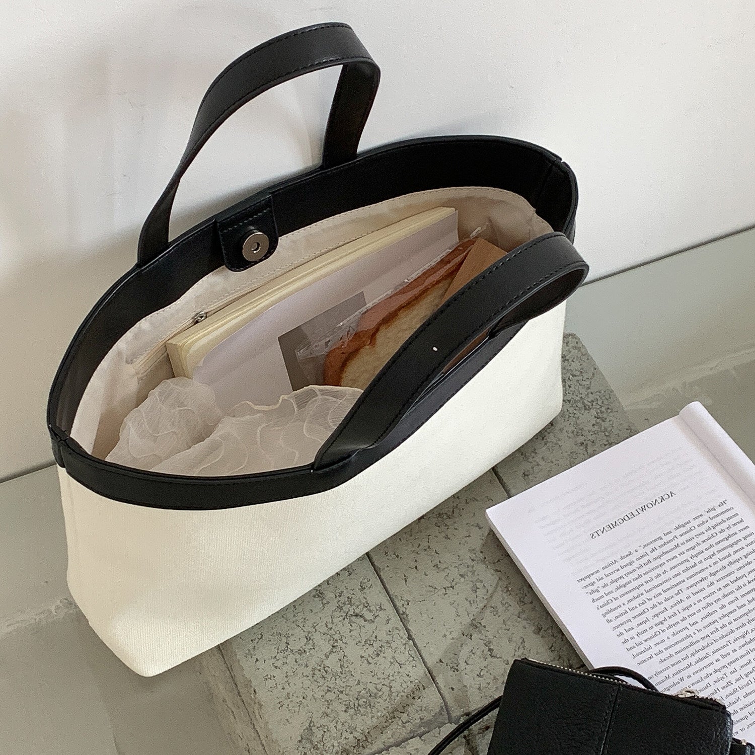 Canvas Spliced Tote Bag_BDHL8194