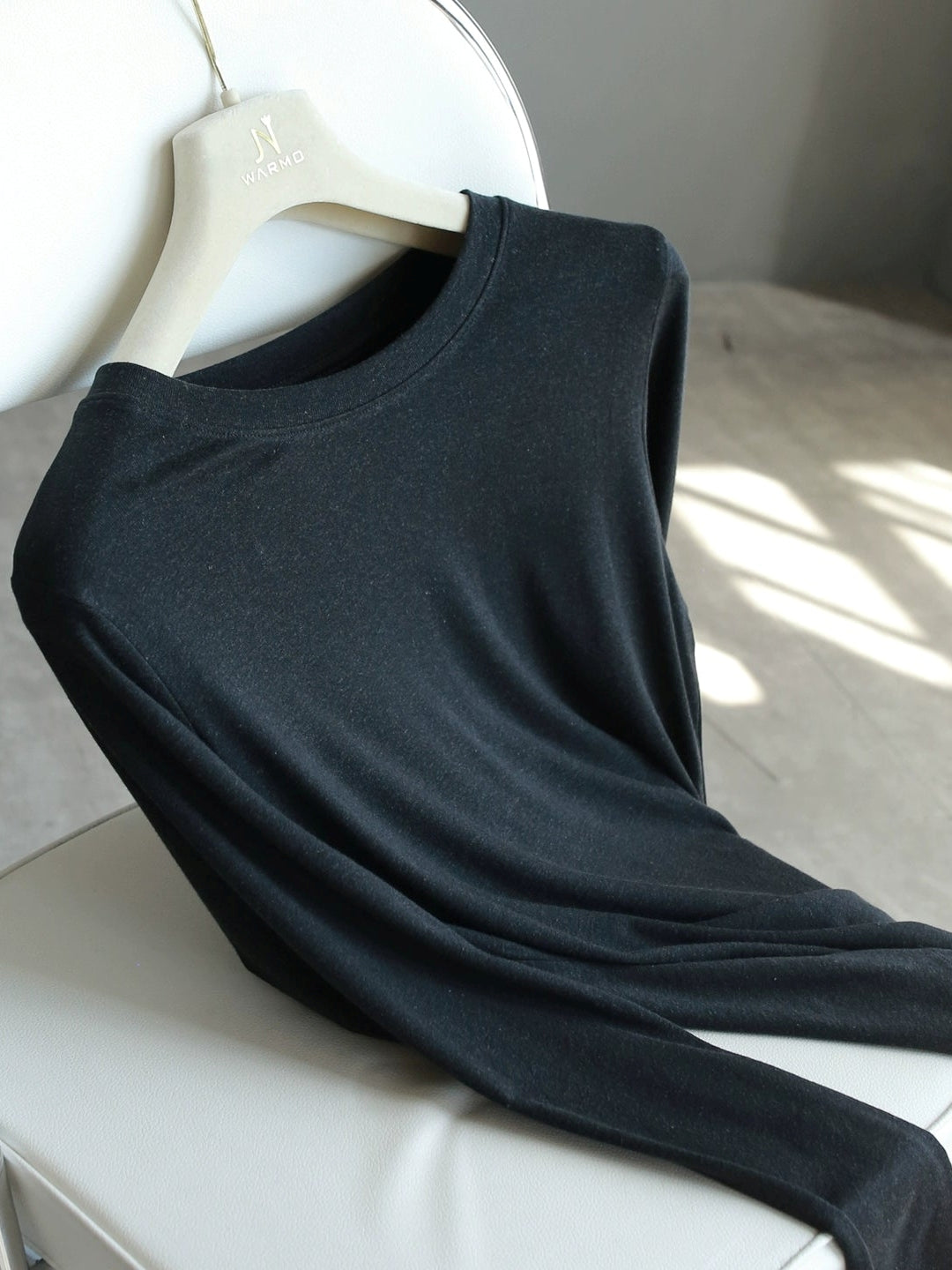 Relaxed-Fit Round Neck Tops_BDHL7765