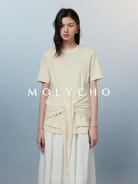 Two-Piece Short-Sleeved T-Shirt_BDHL7387