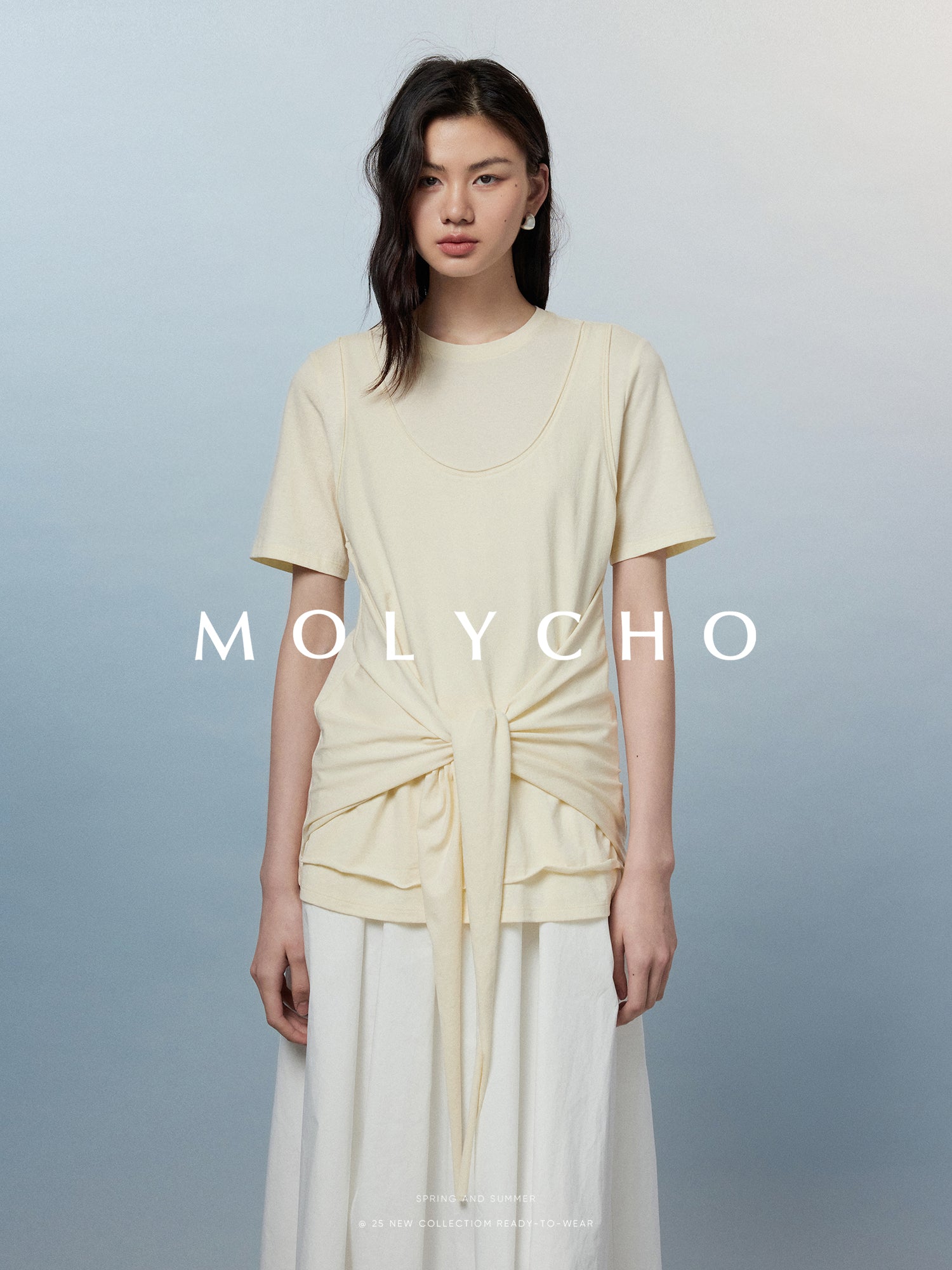 Two-Piece Short-Sleeved T-Shirt_BDHL7387