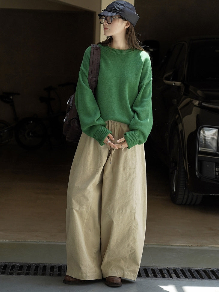 Corduroy Wide-Leg Pants_BDHL7772