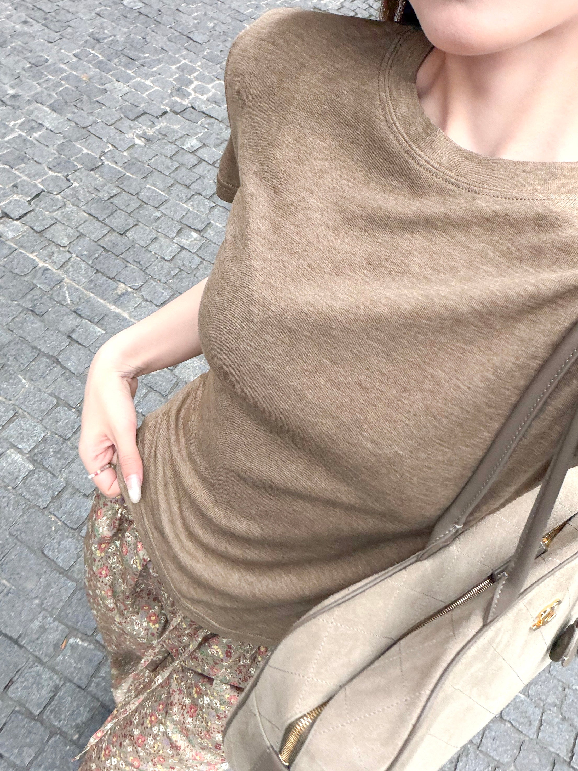 Silk-Blend Slim Crew-Neck Top_BDHL8339