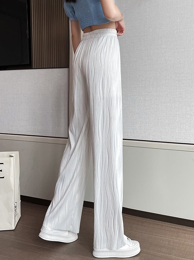 Pleated Wide-Leg Pants_BDHL7215