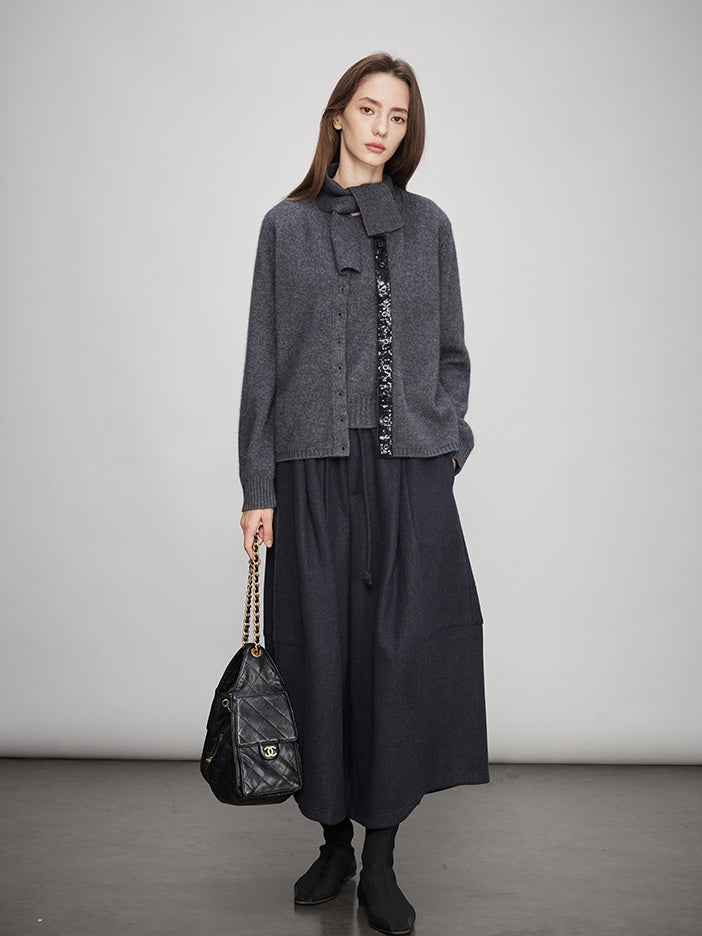 Drape Round Carrot Pants_BDHL7991