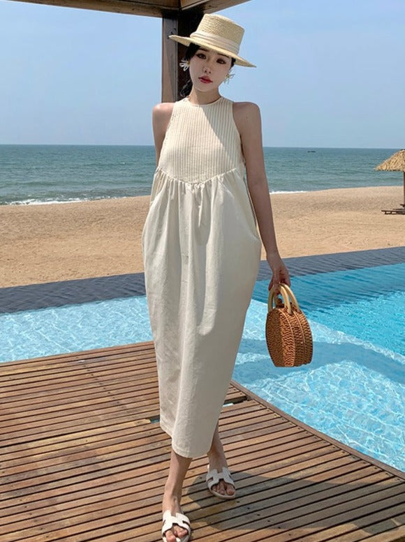 【即納1点のみ】Bud Switch Sleeveless Dress_LCHK359
