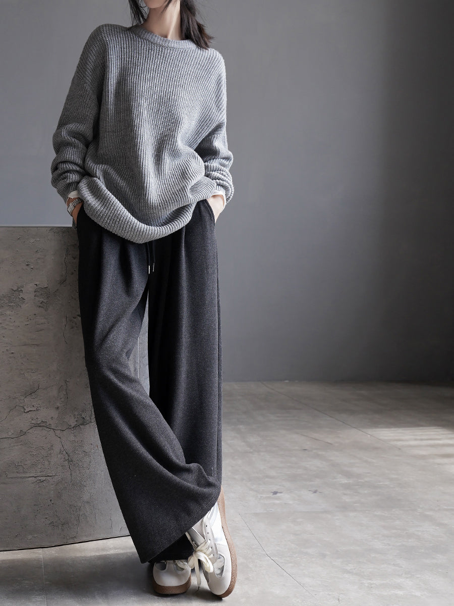 High-Waisted Casual Sweatpants_BDHL7928