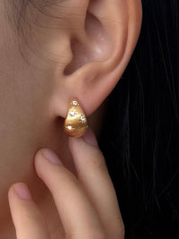 Simple Clip Ear Clips or Pierced Earrings_BDHL7466