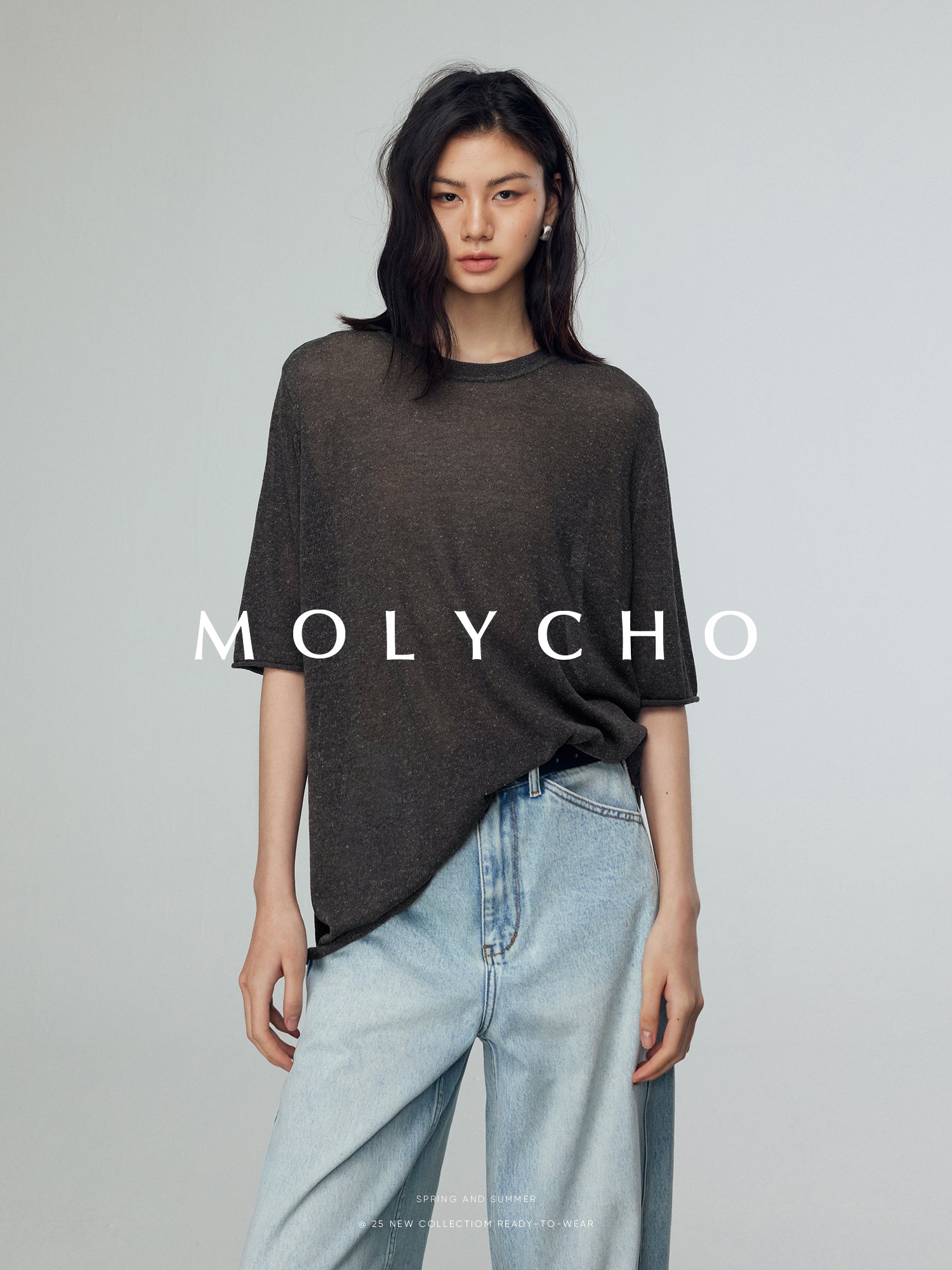 Loose-Fitting Sheer T-Shirt_BDHL7396
