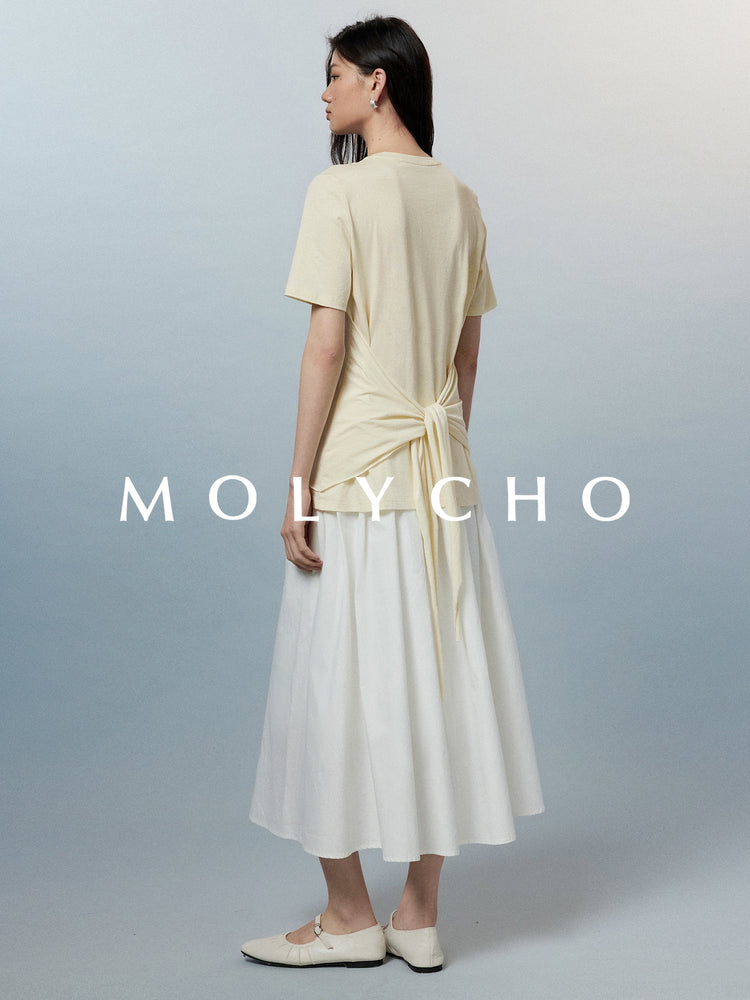Two-Piece Short-Sleeved T-Shirt_BDHL7387
