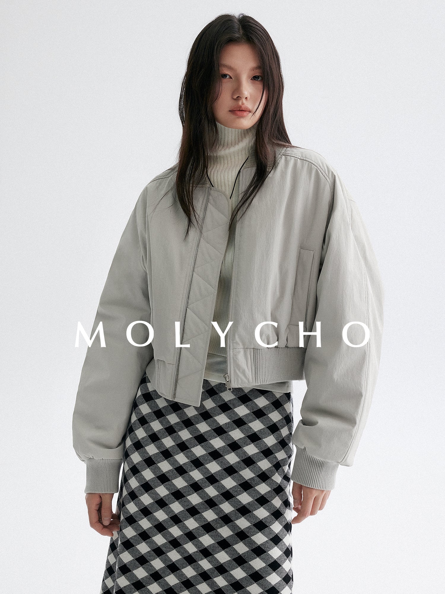 高領短針織上衣_BDHL7948