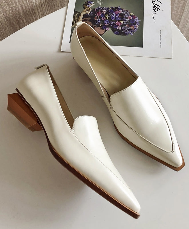 Retro Medium Heel Shoes_BDHL7838