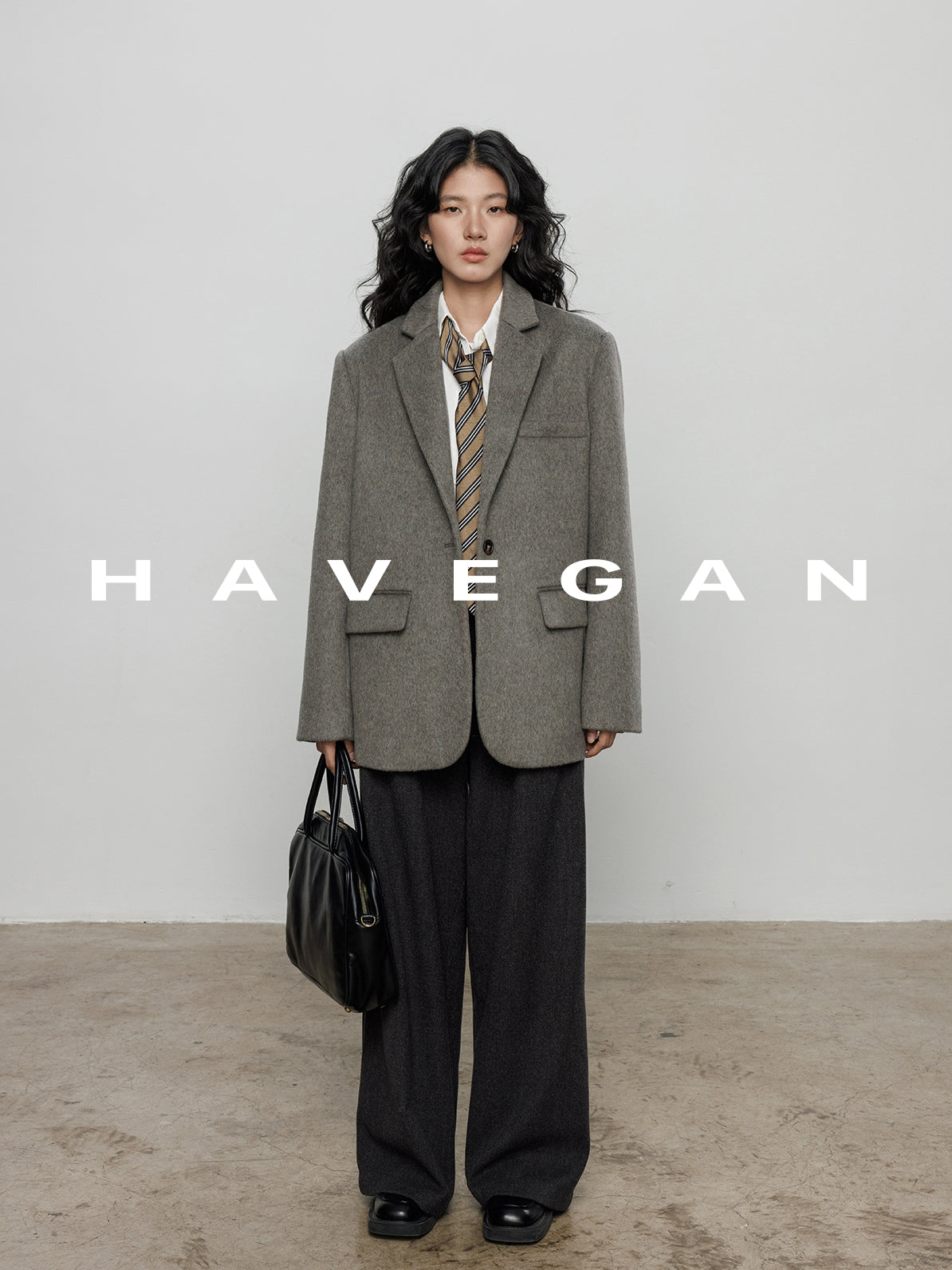 復古磨毛西裝外套_BDHL7963