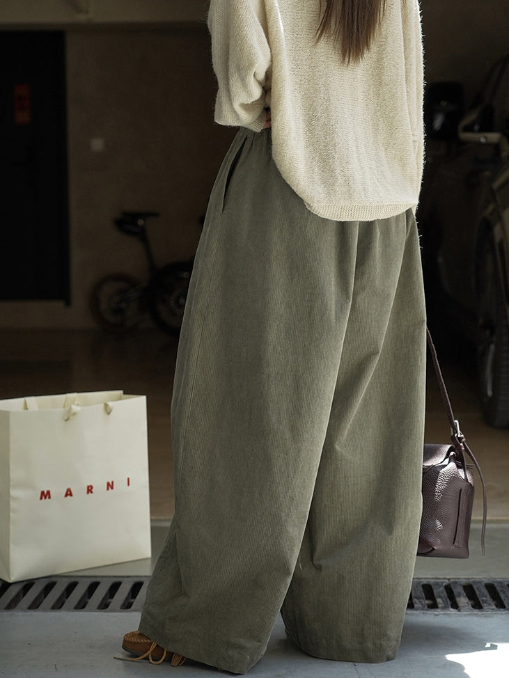 Corduroy Wide-Leg Pants_BDHL7772