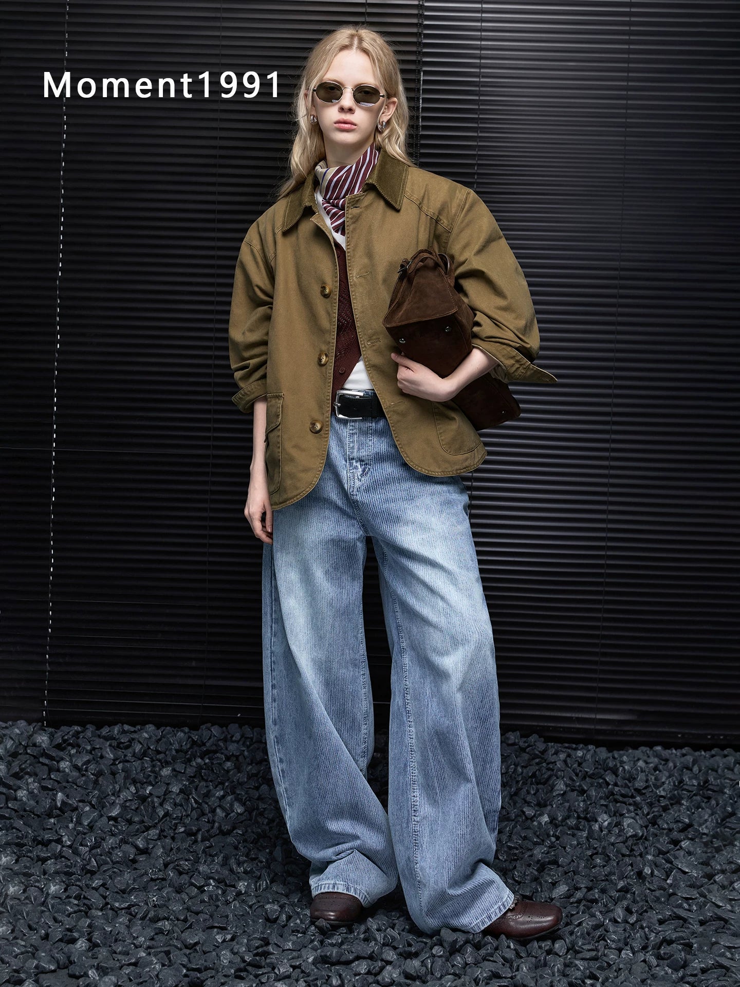 Lapel Multi Pocket Utility Jacket_BDHL8407