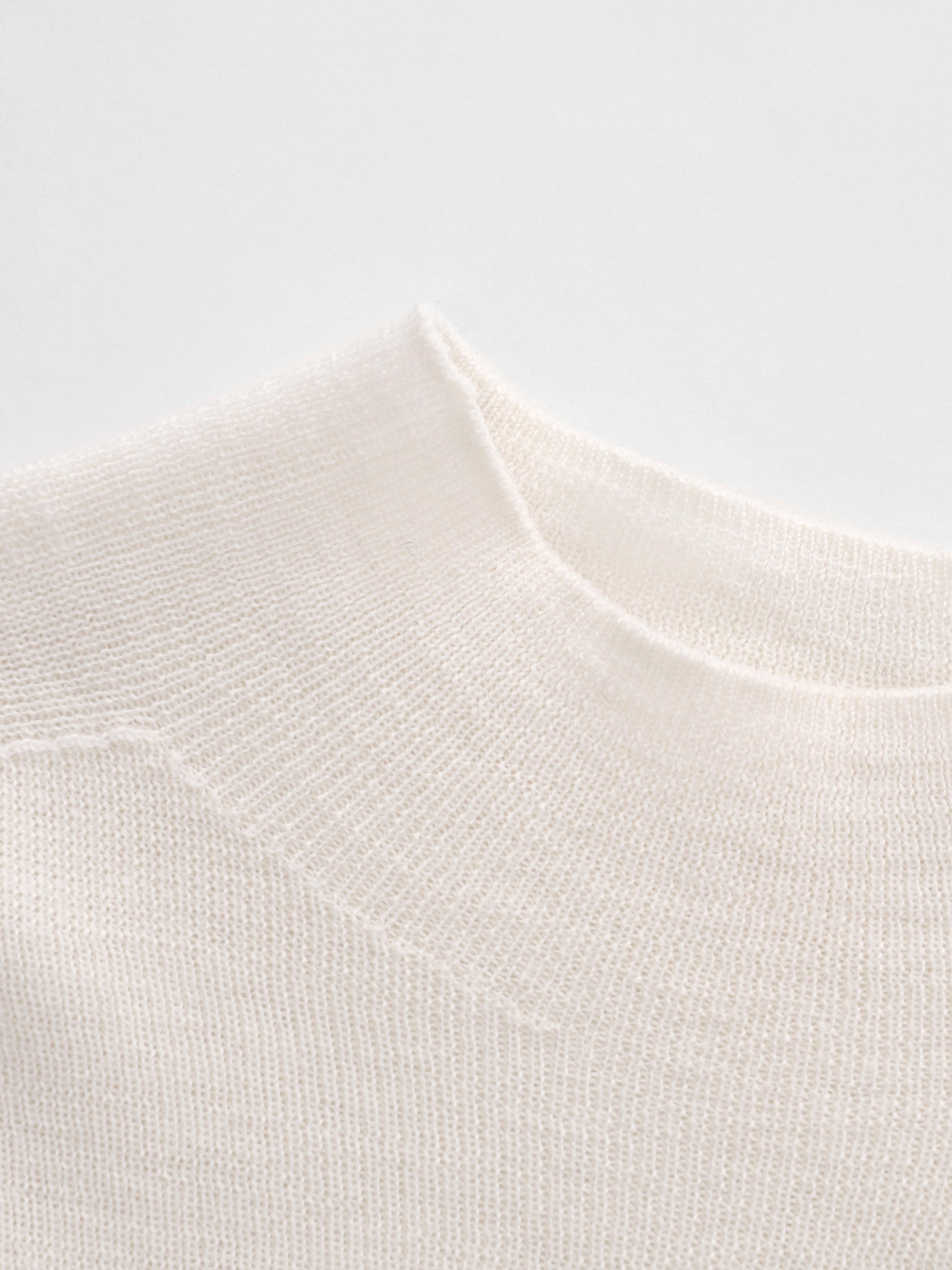 Seamless Half Turtleneck Tops_BDHL6623