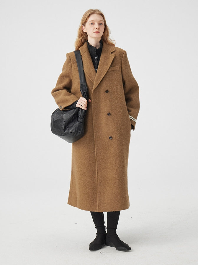 Classic Lapel Long Coat_BDHL8115