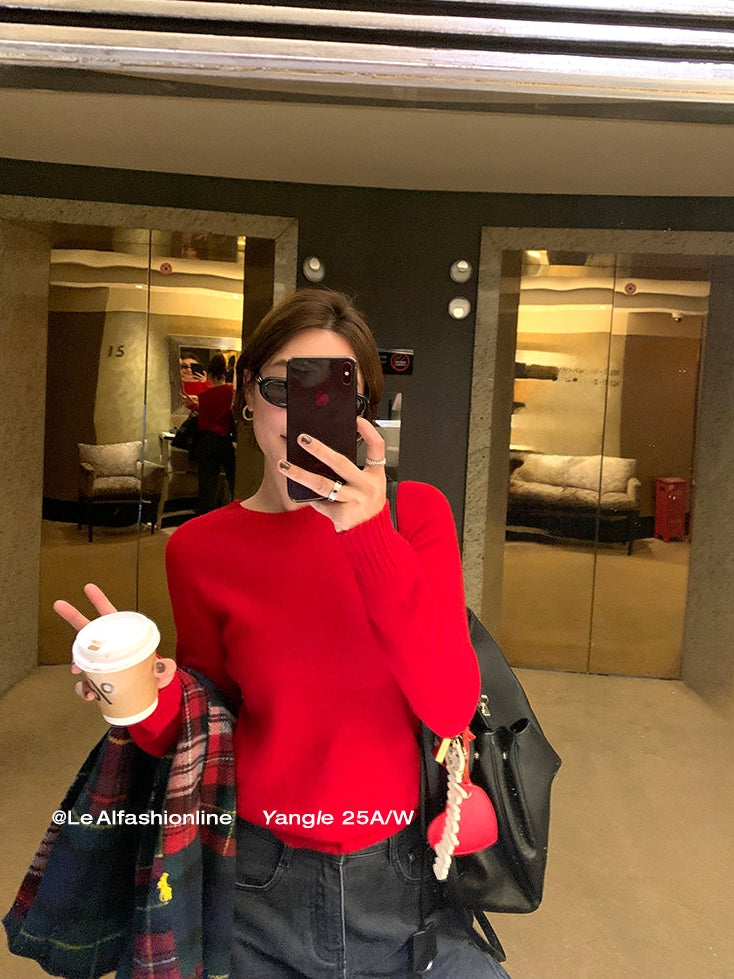 懶人無縫針織上衣_BDHL8125