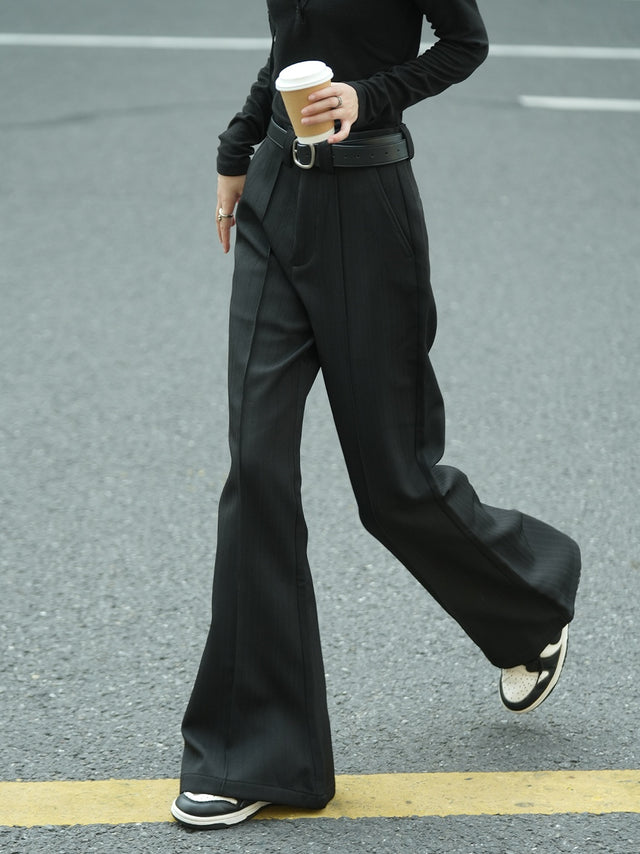 High Waist Loose Flared Pants_BDHL6434