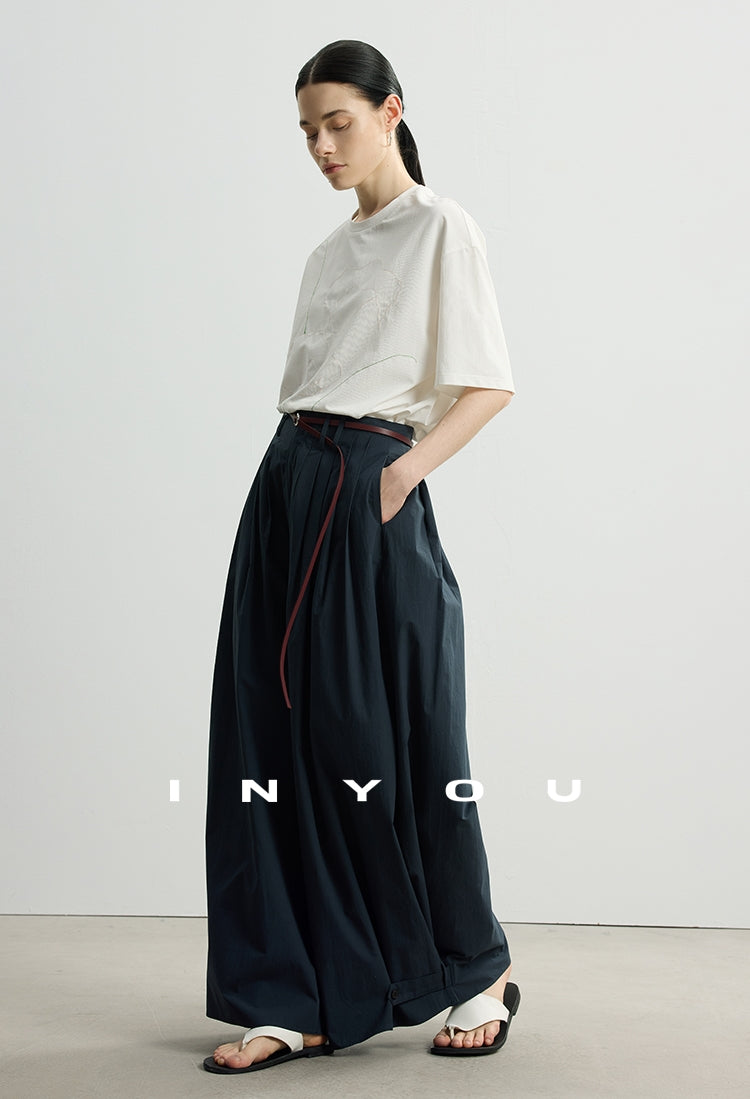 High Waist Big Swing Skirt_BDHL7483