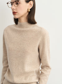 Half-Turtleneck Ribbed Knit_BDHL6543