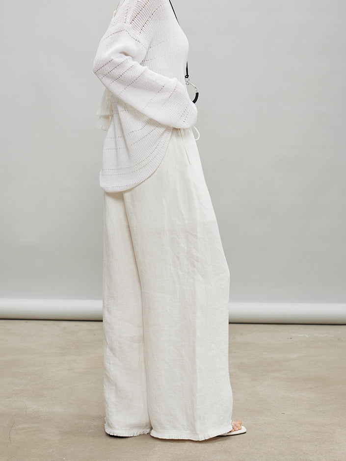 Loose Sleeveless Vest Or Wide Pants_BDHL7190