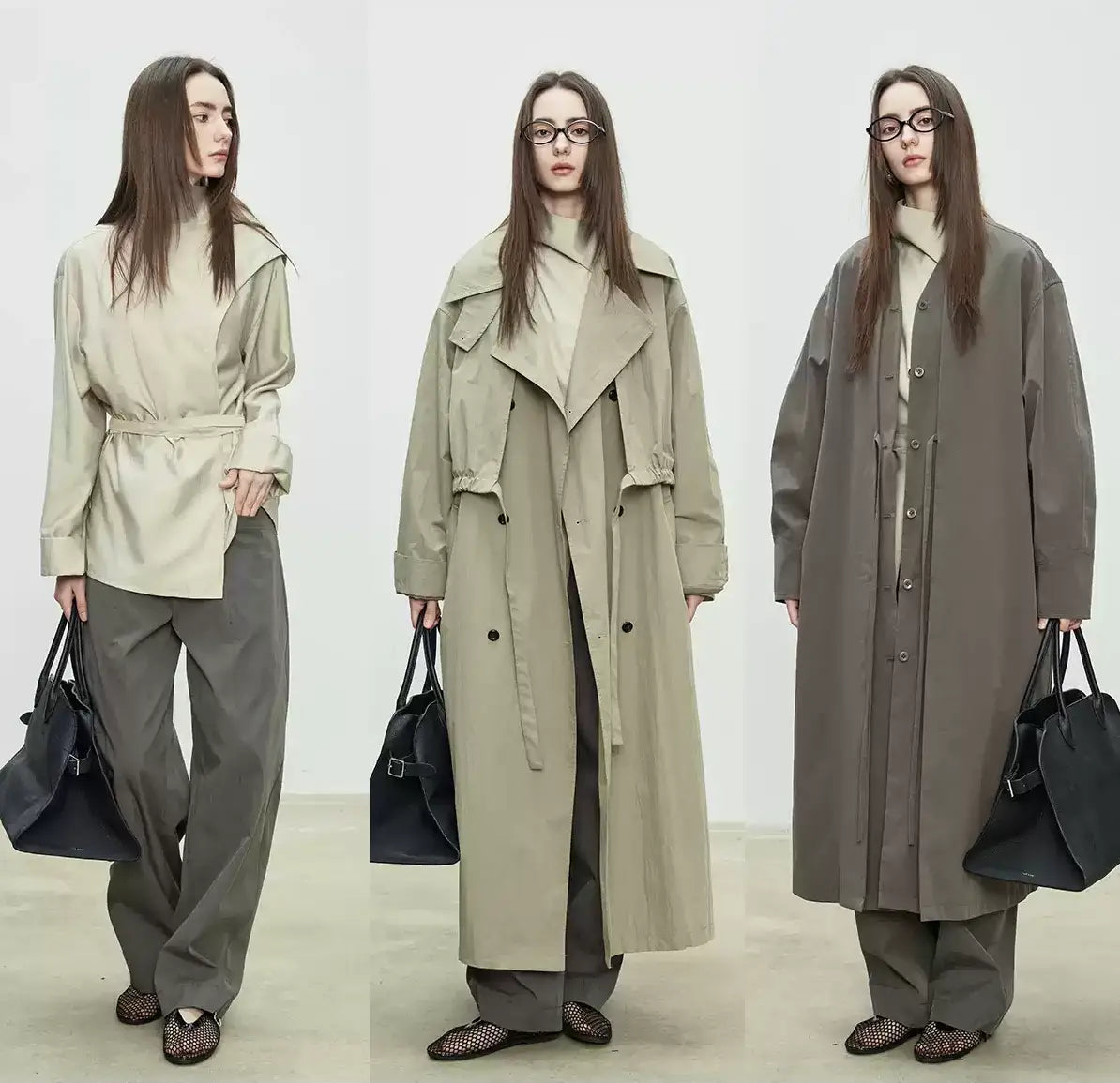 Draped Collar Ribbon Shirt_BDHL7100