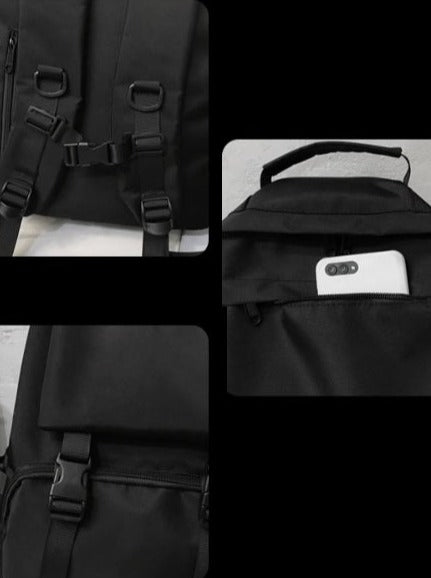 Large Capacity Black Backpack_BDHL6218