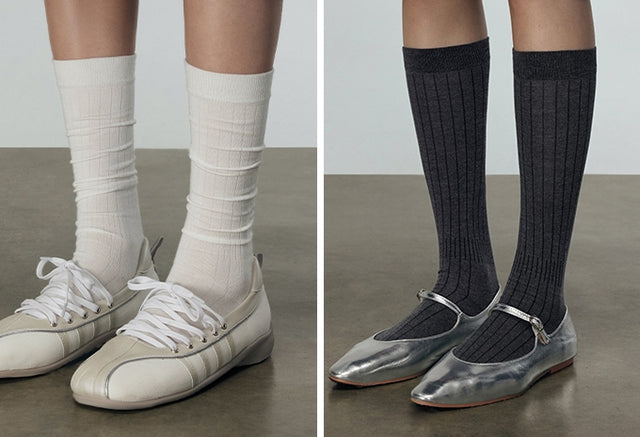Thin Mid-Tube Socks_BDHL7241