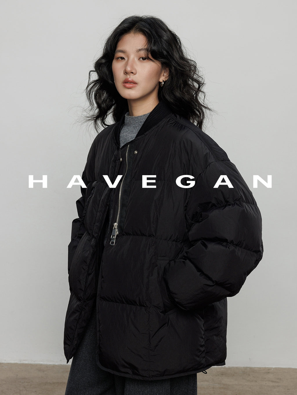 圓領羽絨衣_BDHL7967