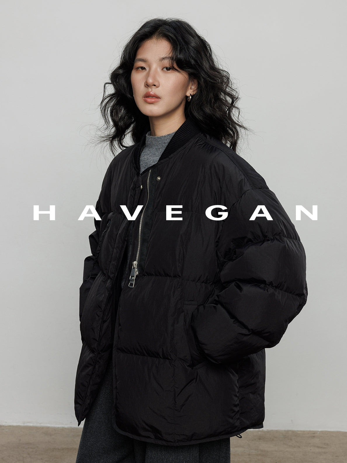 圓領羽絨衣_BDHL7967