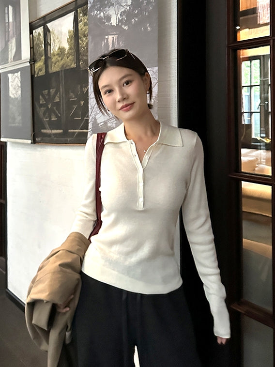 Polo-Colour Slim Tops_BDHL7844
