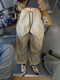 Drawstring Wide-Leg Pants_BDHL7274