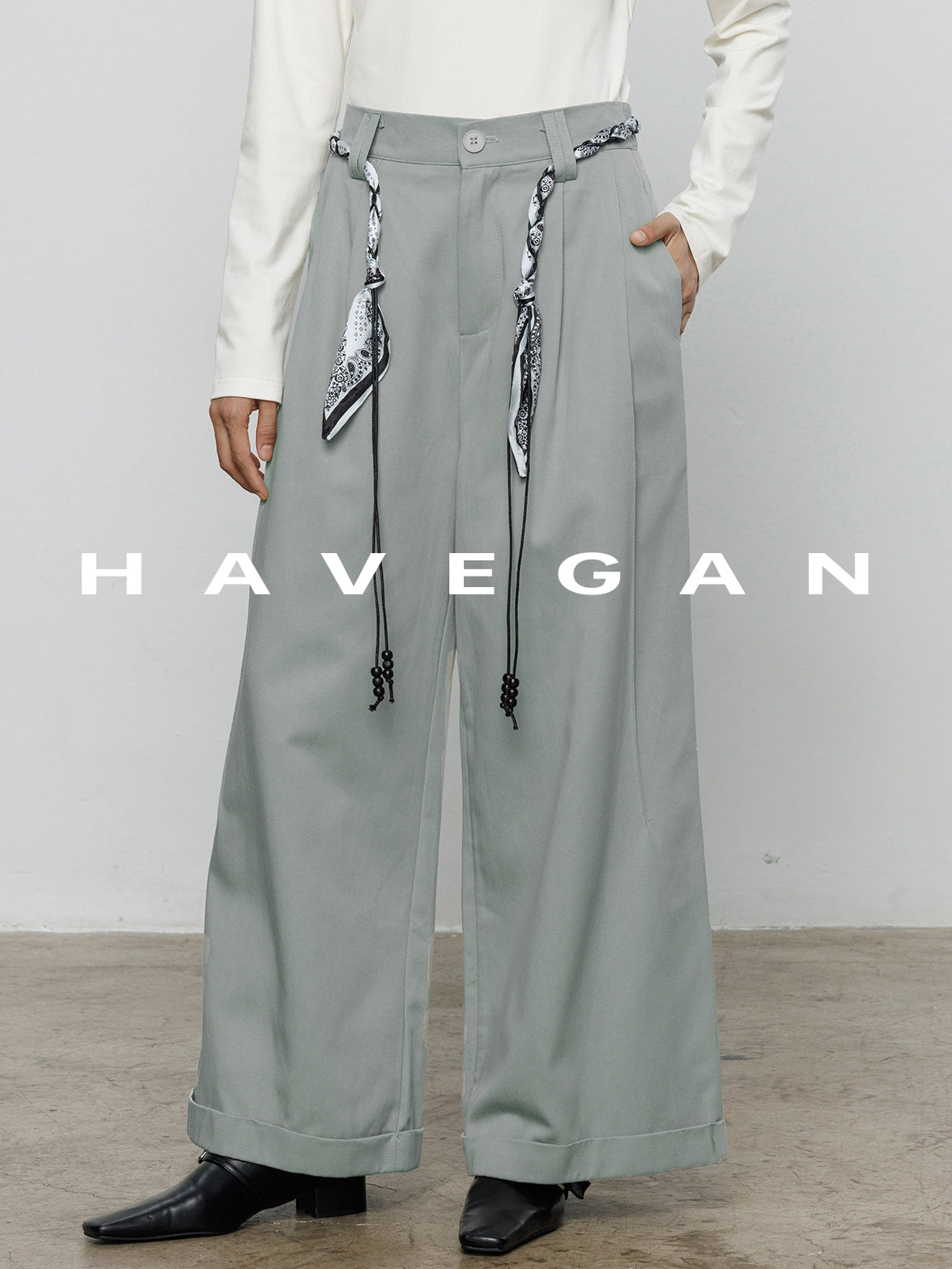 寬腿直筒褲_BDHL7891