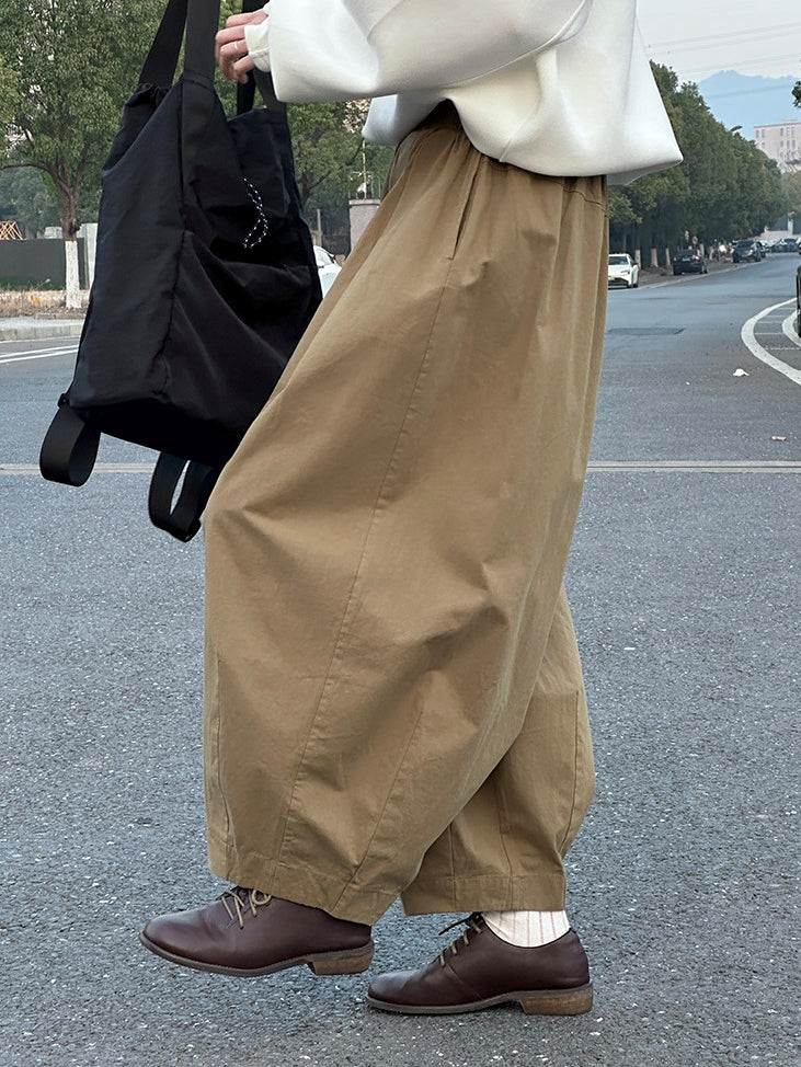 Tucked Balloon Pants_BDHL8152