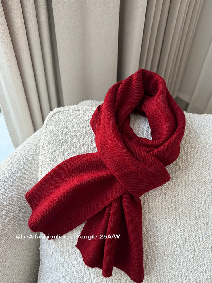 Knitted Short Scarf Or Gloves_BDHL8049