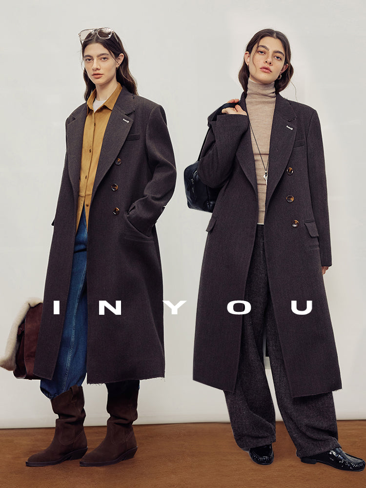Lapel Collar Mid-Length Coat_BDHL7985