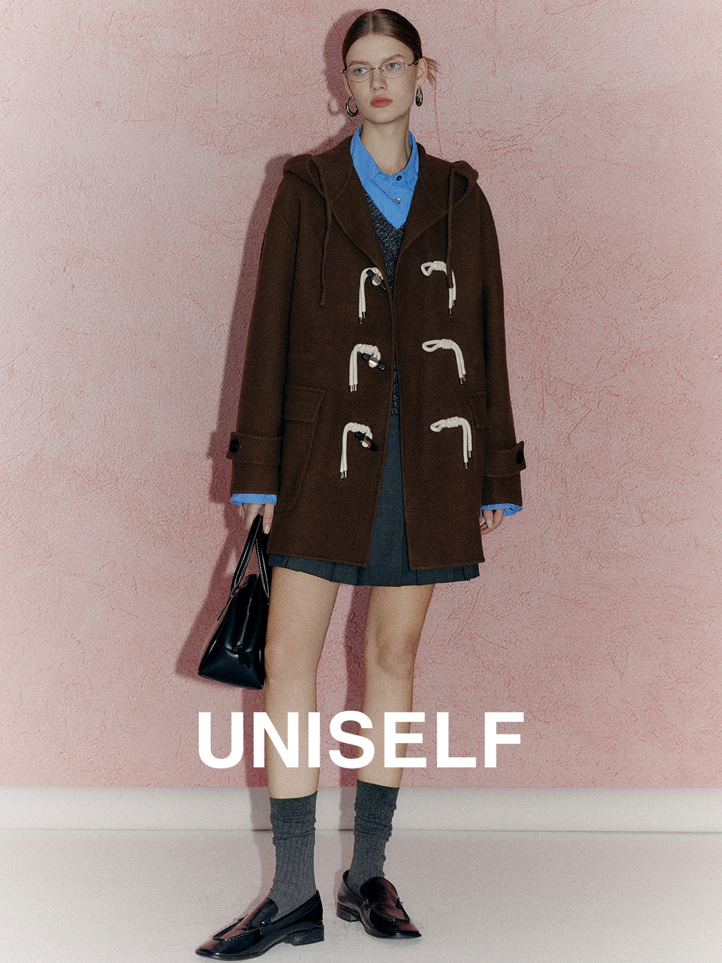 Simple Design Duffle Coat_BDHL7973