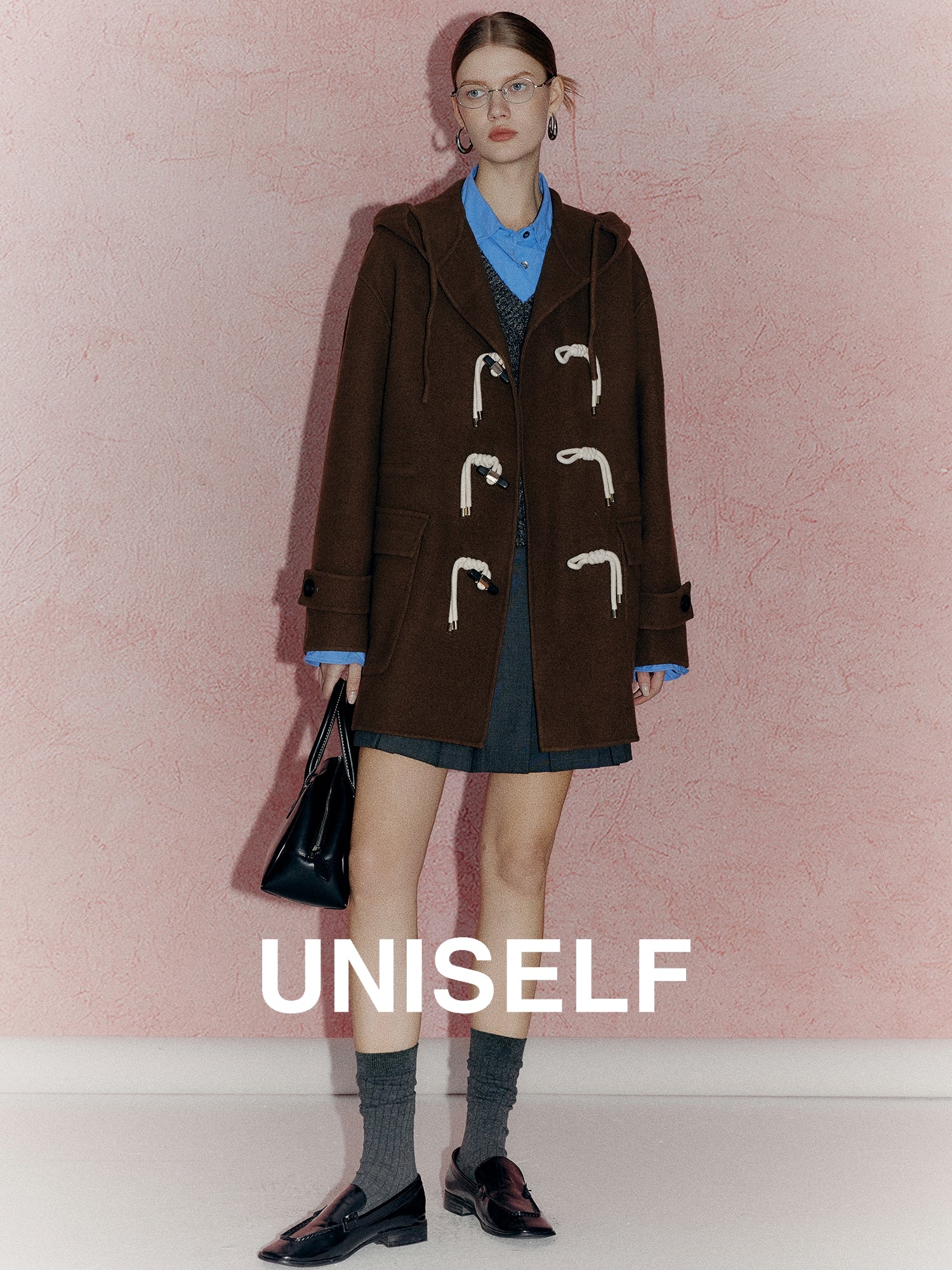 Simple Design Duffle Coat_BDHL7973