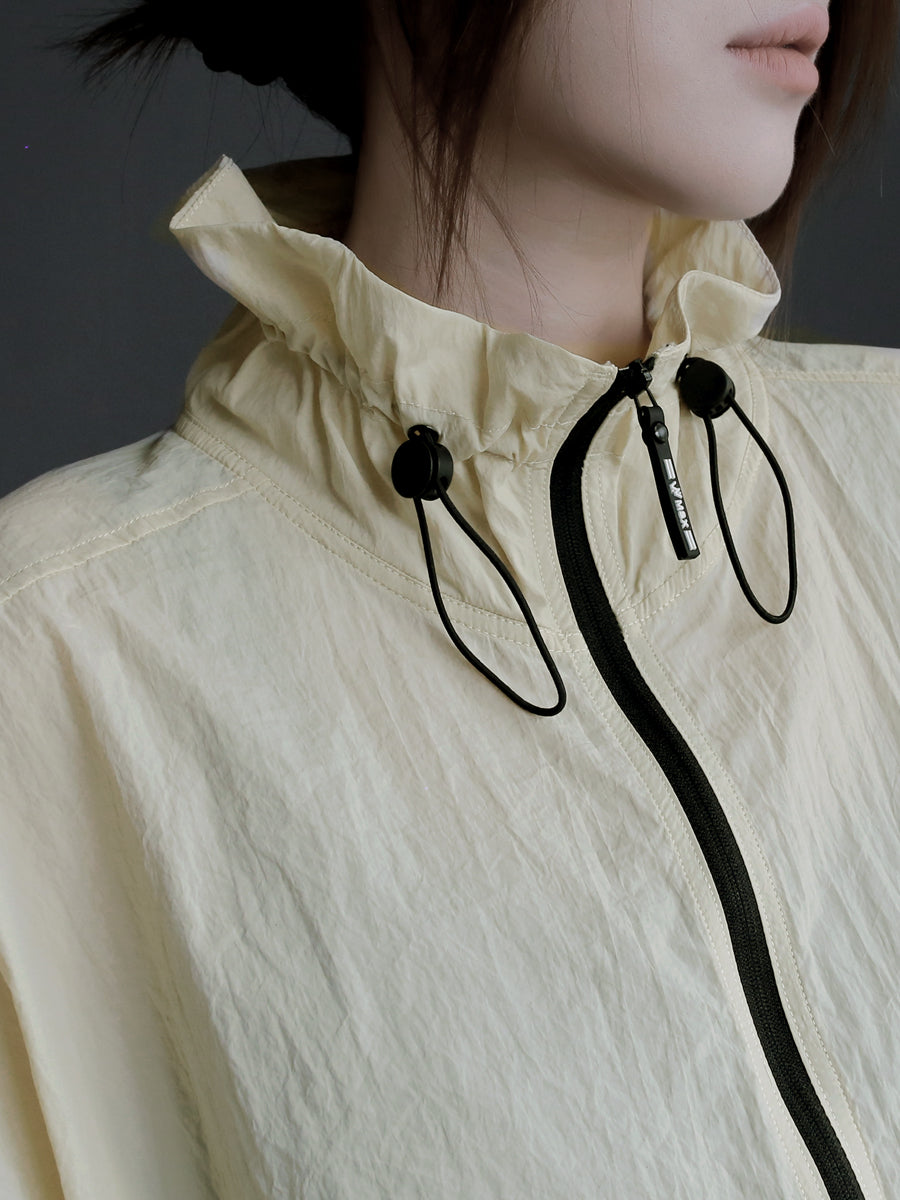Frill Collar Thin Jacket_BDHL7578