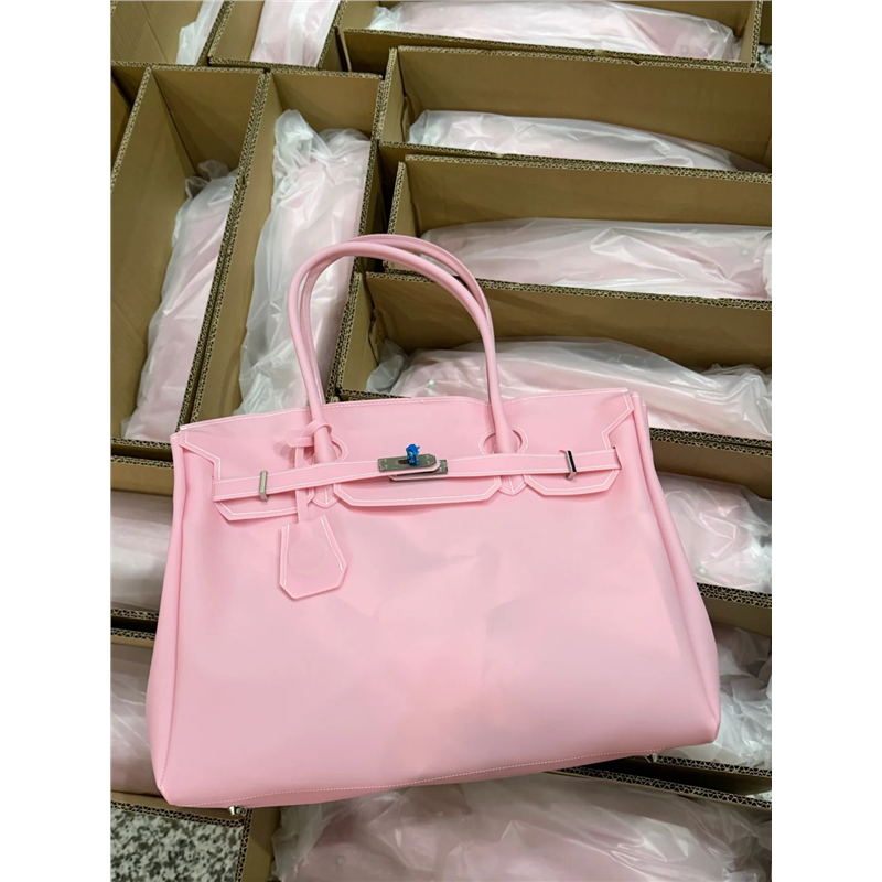 Large Jelly TPU Structured Handbag_BDHL8304