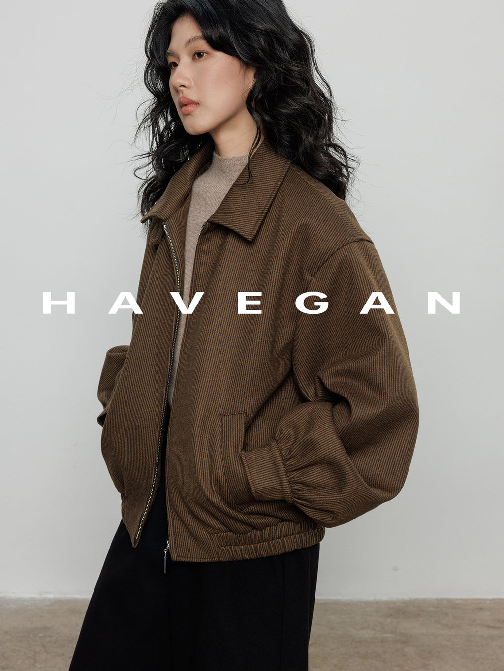 翻領長袖夾克_BDHL7886