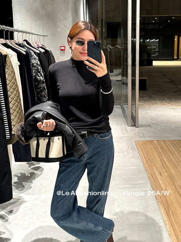 Half-High Neck Slim Tops_BDHL8004